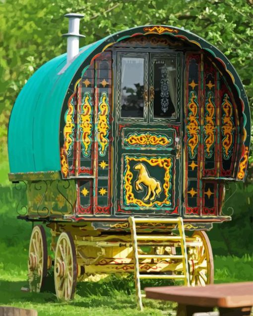 Gypsy Caravan Diamond Painting