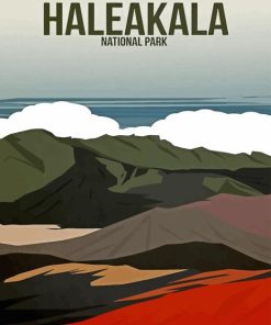 Haleakala Poster Diamond Painting