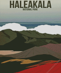 Haleakala Poster Diamond Painting