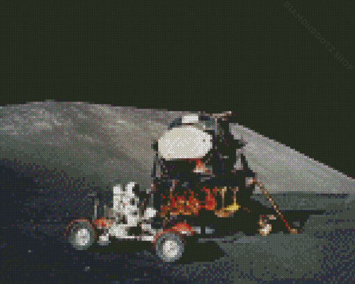 Lunar Module Diamond Painting