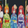 Quintessential Quintuplets Diamond Painting