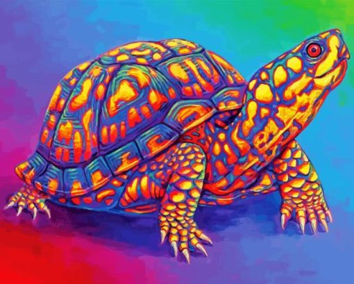 Rainbow Turtle Diamond Painting