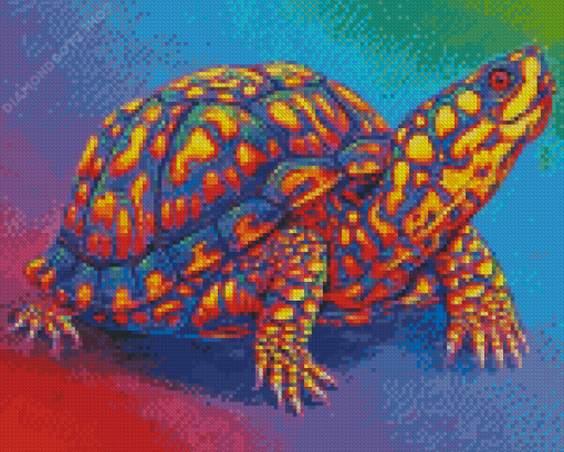 Rainbow Turtle Diamond Painting