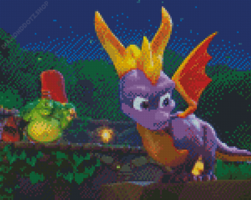 Spyro Reignited Diamond Painting