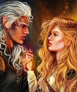 Aelin And Rowan Diamond Painting