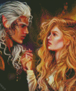 Aelin And Rowan Diamond Painting