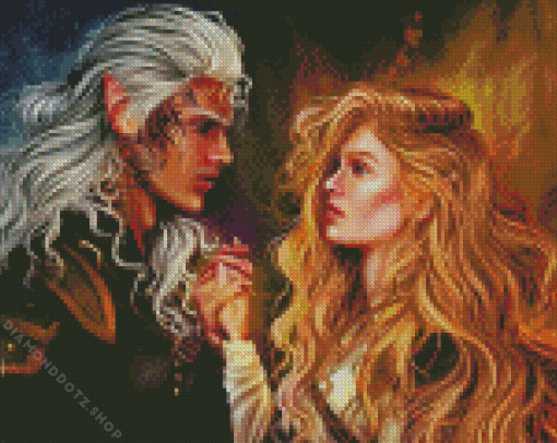 Aelin And Rowan Diamond Painting