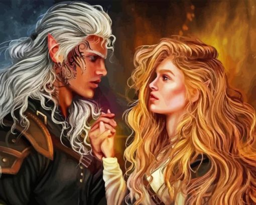 Aelin And Rowan Diamond Painting