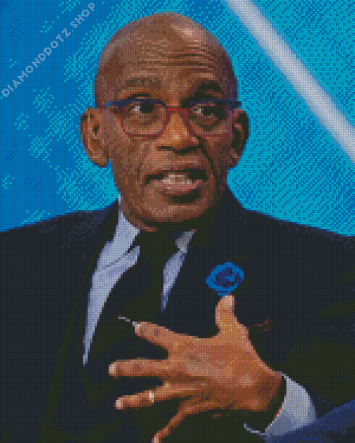 Al Roker Journalist Diamond Painting