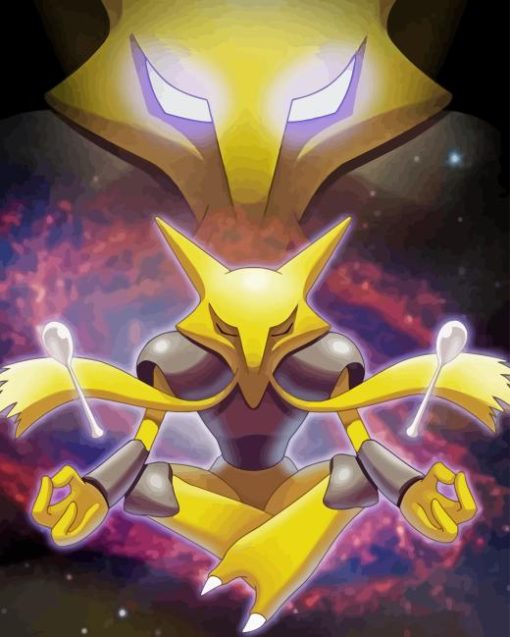 Alakazam Diamond Painting