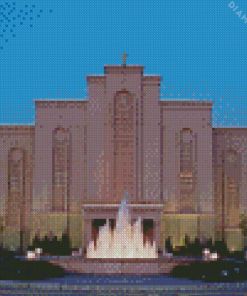 Albuquerque Temple Building Diamond Painting