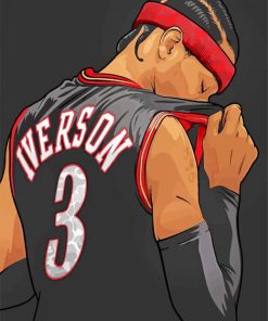 Allen Iverson Player Diamond Painting