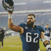 American Footballer Jason Kelce Diamond Painting