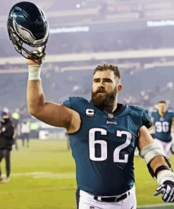 American Footballer Jason Kelce Diamond Painting