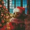 Baby Yoda Christmas Diamond Painting