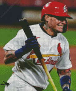 Baseballer Yadier Molina Diamond Painting