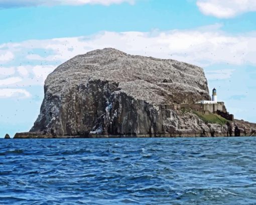 Bass Rock North Diamond Painting