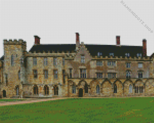 Battle Abbey In England Diamond Painting