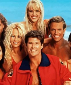 Baywatch Characters Diamond Painting