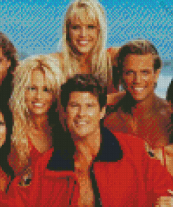 Baywatch Characters Diamond Painting