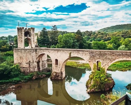 Besalu Girona Diamond Painting