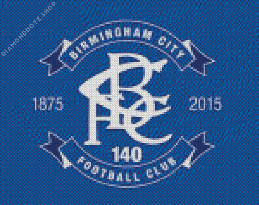 Birmingham City Logo Diamond Painting