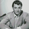 Black And White Cary Grant Diamond Painting