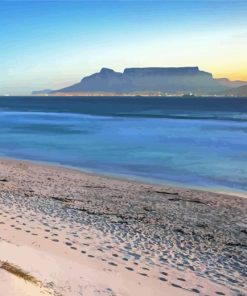 Bloubergstrand With Table Mount Diamond Painting