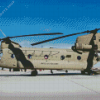 Boeing Chinook Helicopter Diamond Painting