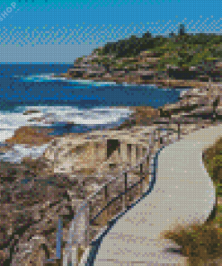 Bondi To Coogee Walk Diamond Painting