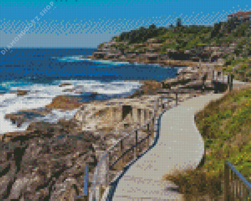 Bondi To Coogee Walk Diamond Painting