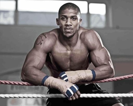 Boxer Anthony Joshua Diamond Painting