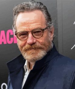 Bryan Cranston With Glasses Diamond Painting