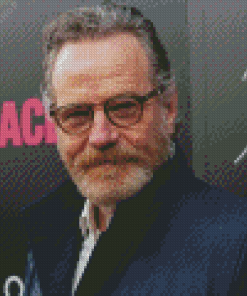 Bryan Cranston With Glasses Diamond Painting