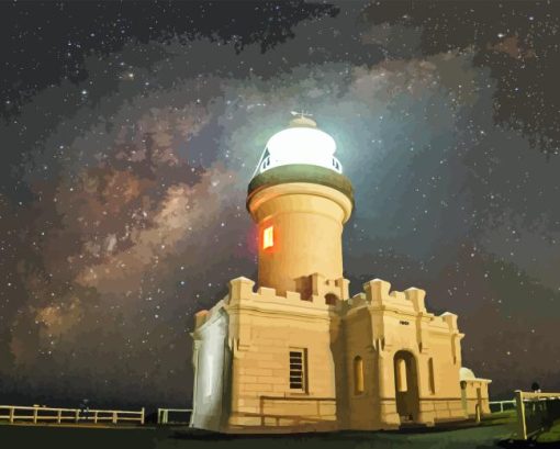 Byron Bay Lighthouse Diamond Painting