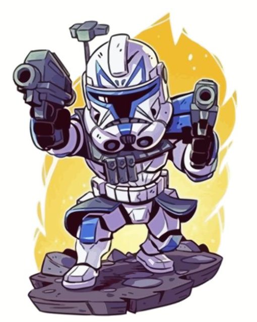 Captain Rex Art Diamond Painting