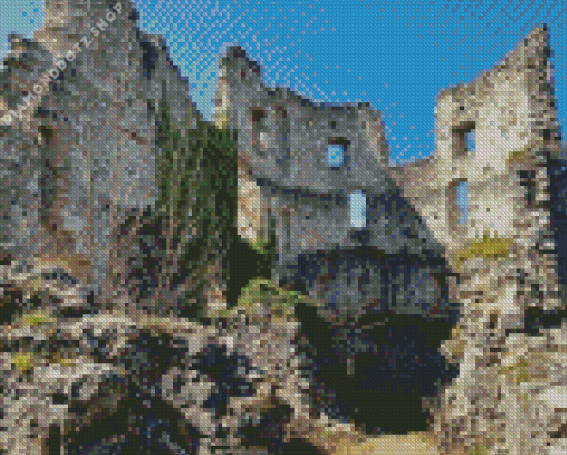 Castle Of Samobor Diamond Painting