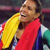 Athlete Cathy Freeman Diamond Painting