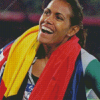 Athlete Cathy Freeman Diamond Painting