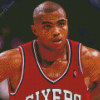 Charles Barkley Basketball Player Diamond Painting