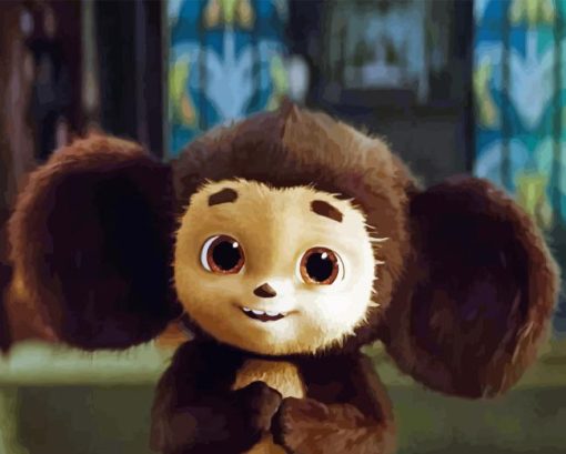 Cheburashka Diamond Painting