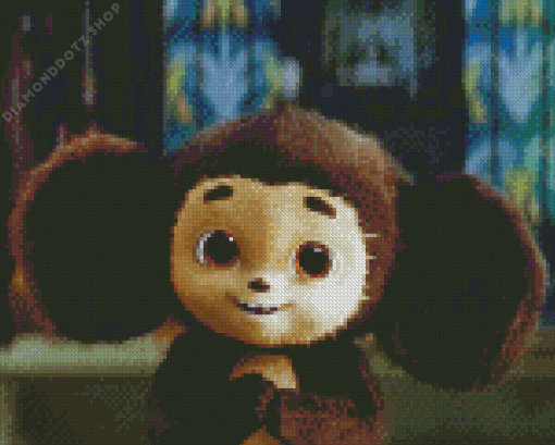 Cheburashka Diamond Painting