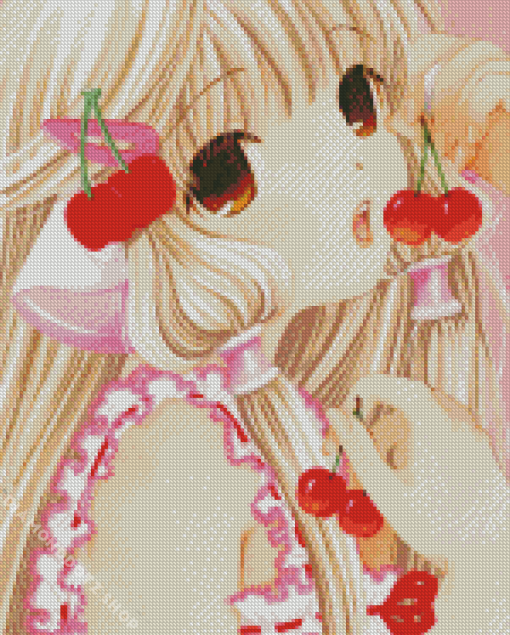 Chii Chobits Character Diamond Painting