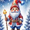 Christmas Dwarf Santa Diamond Painting