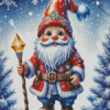 Christmas Dwarf Santa Diamond Painting