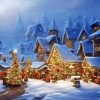 Christmas Village Diamond Painting