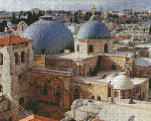 Churches Of The Holy Sepulchre Diamond Painting