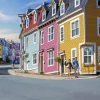 Colorful Houses In St Johns Diamond Painting