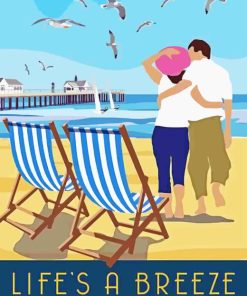 Couple In Southwold Diamond Painting