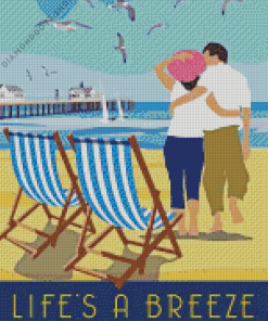 Couple In Southwold Diamond Painting